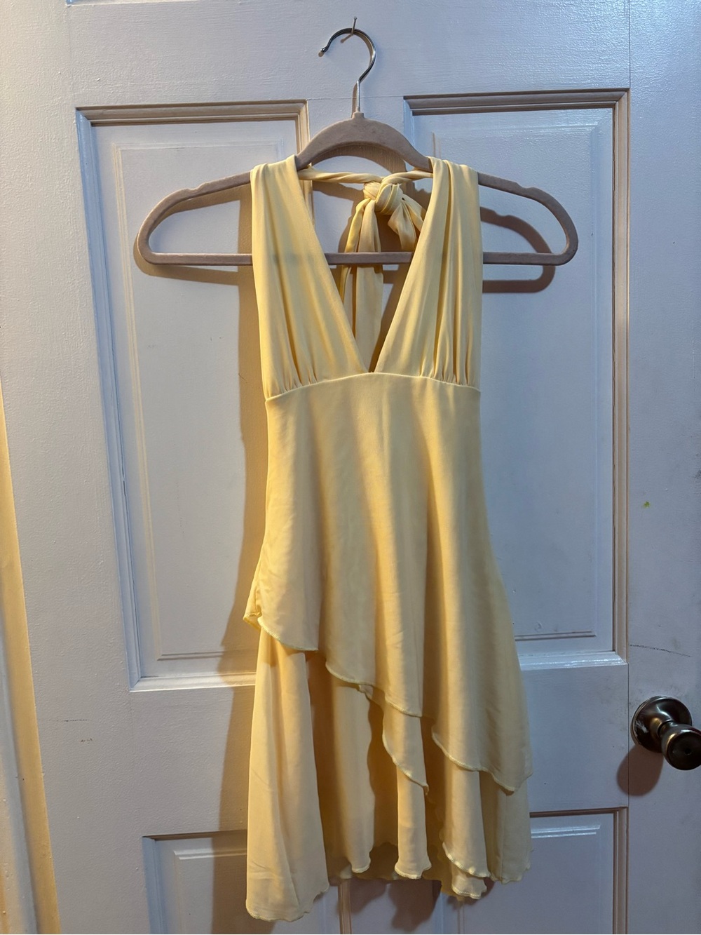 SHEIN Petite Yellow dress